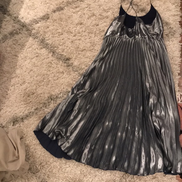 Free people metallic midi dress - Picture 4 of 4